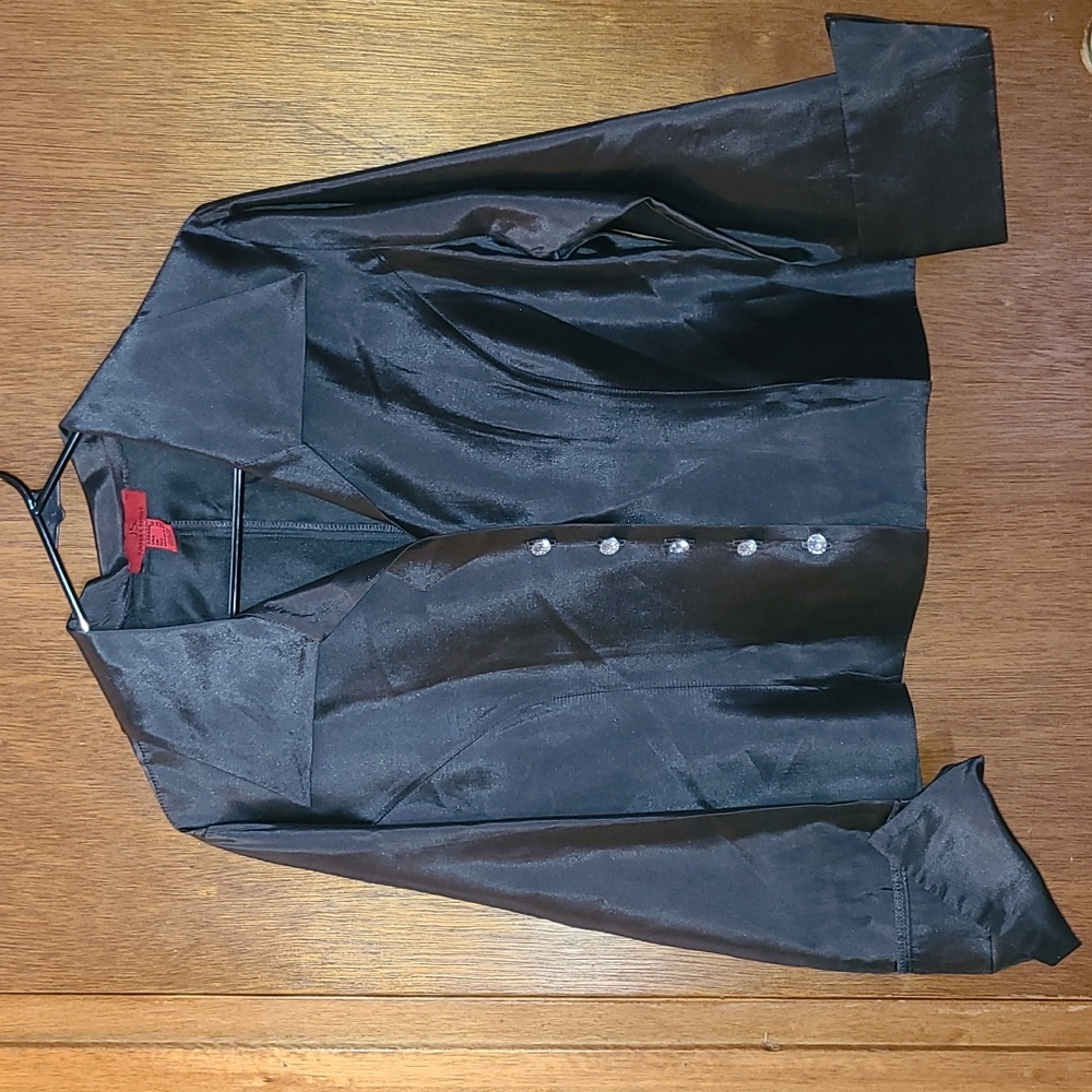 Js Collections Button Down Blouse Size 12 - image 5